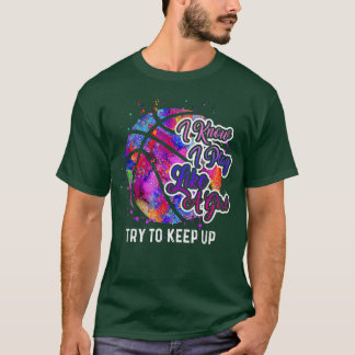 女子バおもしろいス遊ケット女子チーム Tシャツ