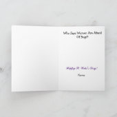 女子バイキングのセントウルホのデイカード カード (内部)