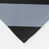 女子バスケットボールの水色パーソナライズされた フリースブランケット (角)