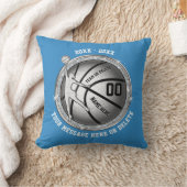女子バスケットボールシニアナイトギフトアイディアズアニーカラー クッション (ブランケット)