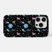 女子バスケットボールプレーヤー – スターパターン iPhoneケース (裏面横)