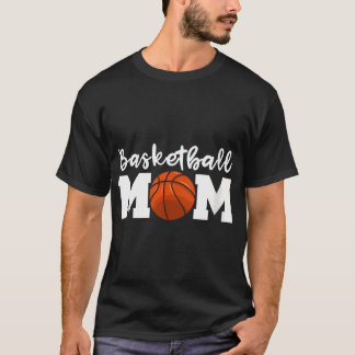 女子バスケットボールママかわいいプレーヤーママチームギフト Tシャツ