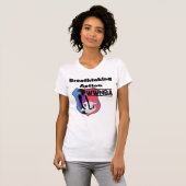 女子バスケットボール全国協会WWNBA Tシャツ (正面フル)
