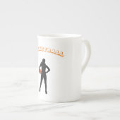 女子バスケットボール特産マグカップ ボーンチャイナマグカップ (正面右)