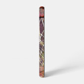 女子バスケパーソナライズされたーススポーツの贈り物 SAMSUNG GALAXYケース (左側面)