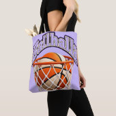 女子バスケ BallHalla トートバッグ (クローズアップ)