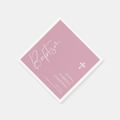 女子バプテスマの脚本 スタンダードカクテルナプキン (角)