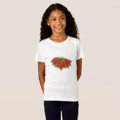 女子バラTシャツ Tシャツ (正面フル)