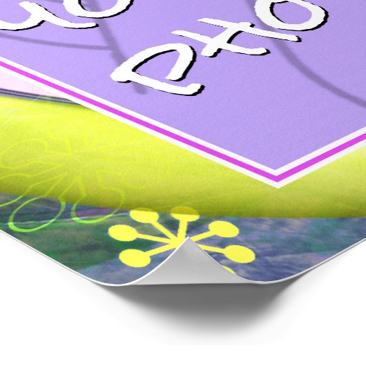 女子バレーボールパーソナライズされたチームの写真 ポスター (角)