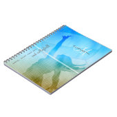 女子バレーボールビーチ ノートブック (左側)