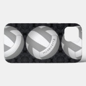 女子バレーボール任意の色 Case-Mate iPhoneケース (裏面 (横))