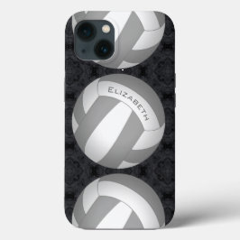 女子バレーボール任意の色 iPhone 13ケース