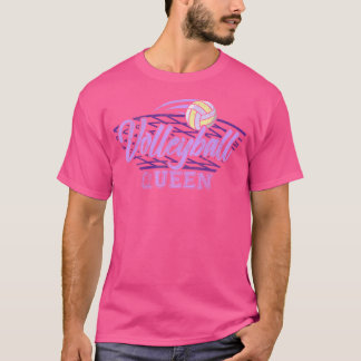 女子バレーボール用バレーボール女王 Tシャツ