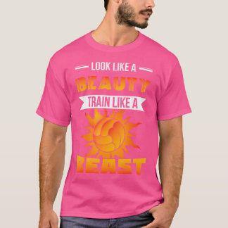 女子バレーボール美しいのように見える Tシャツ