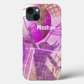 女子バレーボール Case-Mate iPhoneケース (裏面)