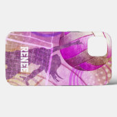 女子バレーボール Case-Mate iPhoneケース (裏面 (横))