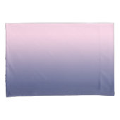 女子パステルグラデーションピンクダークパープルグラデーション 枕カバー (正面右)