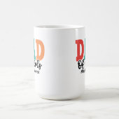 女子パパ: #Outnumbered コーヒーマグカップ (中央)