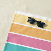 女子パーソナライズされたウィークエンド感じのビーチイ ビーチタオル (インサイチュ)