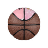 女子パーソナライズされたバスケットボール選手の賞味期限 ミニバスケットボール (右)