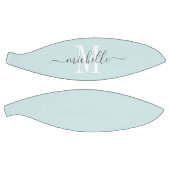 女子パーソナライズされたピンクモノグラムのバスケ バスケットボール (パネル)