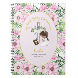 女子パーソナライズされた祈りの言葉ジャーナルまたはバイブル勉強 ノートブック