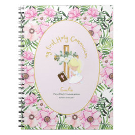 女子パーソナライズされた祈りの言葉ジャーナルまたはバイブル勉強 ノートブック