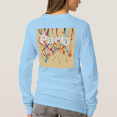 女子パーティーTシャツ Tシャツ (裏面)