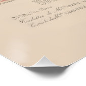 女子ビクトリアンゴスシフランスのングファッションヴィンテージ ポスター (コーナー)