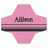 女子ピンカスタマイズクのサッカーボール サッカーボール (フラット)