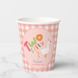 女子ピンク間抜けツーガースピンク2歳 紙コップ
