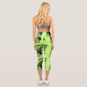 女子ファッション カプリレギンス (裏面)