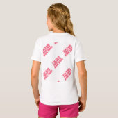女子ファッション Tシャツ (裏面フル)