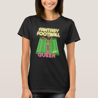 女子ファンタジーフットボールクイーンズリーグチャンプ Tシャツ