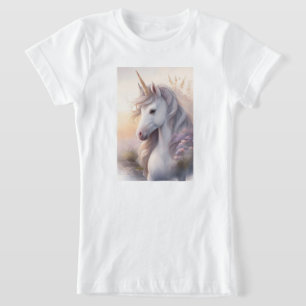女子ファンタジーユニコーンTシャツ Tシャツ