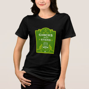女子フィールドホッケースポーツ トライブレンドTシャツ