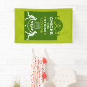 女子フィールドホッケースポーツ 横断幕 (インサイチュ)