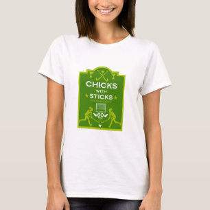 女子フィールドホッケースポーツ Tシャツ