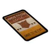 女子フリーダムリーグ自由を目指せ!ポストカード マグネット (右側)