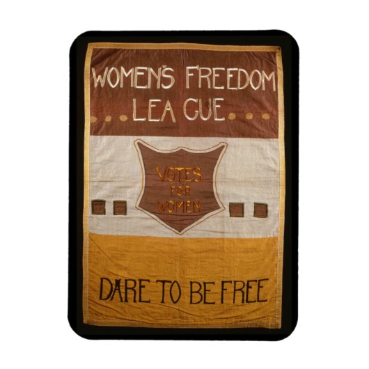 女子フリーダムリーグ自由を目指せ!ポストカード マグネット (縦)