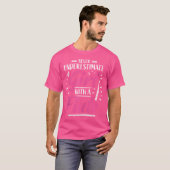 女子フルート奏者フルート女子I女子遊インフルエンザ Tシャツ (正面フル)