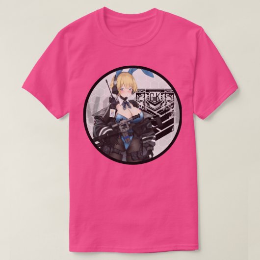 女子フロントラインVSK94 TDoll Tシャツ (デザイン正面)