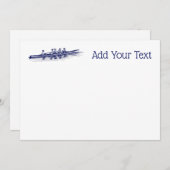 女子ブルーローイングローワーズクルーズチームウォータースポーツ (正面/裏面)