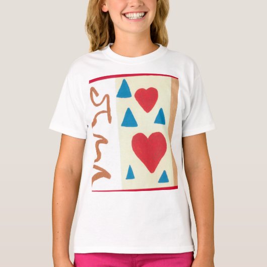 女子ヘスTAGLESS Tシャツ (正面)