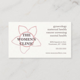 女子ヘルスクリニックジムスパ 名刺