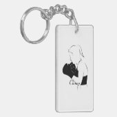 女子ボクサーチャンプ キーホルダー (正面左)