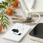 女子ボクサーチャンプ キーホルダー (正面右)