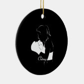 女子ボクサーチャンプ セラミックオーナメント (右)