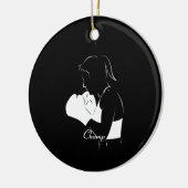 女子ボクサーチャンプ セラミックオーナメント (左)