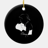 女子ボクサーチャンプ セラミックオーナメント (裏面)